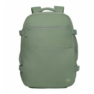 Combo 2 Mochilas de Viaje Llaima Expandibles: Montana 36L Sage Green + Dakota 32L Verde Oscuro. Repelentes al Agua