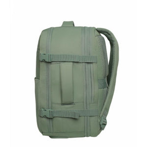Combo 2 Mochilas Viaje Viral Montana Llaima 36L Expandibles Sage Green y Beige