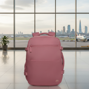 Mochila Viaje Viral Montana Llaima 36L Expandible Palo Rosa