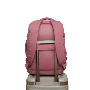 Mochila Viaje Viral Montana Llaima 36L Expandible Palo Rosa