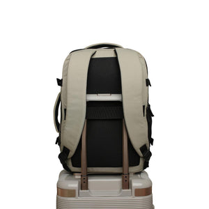 Mochila Viaje Viral Montana Llaima 36L Expandible Beige