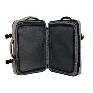 Combo 2 Mochilas de Viaje Viral Radal XL 40L Expandibles Negro y Arena Llaima