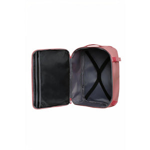 Combo Paraguas Retráctil Burdeo + Mochila de Viaje Viral Llaima Dakota 32L Rosado, Expandible Repelente al agua