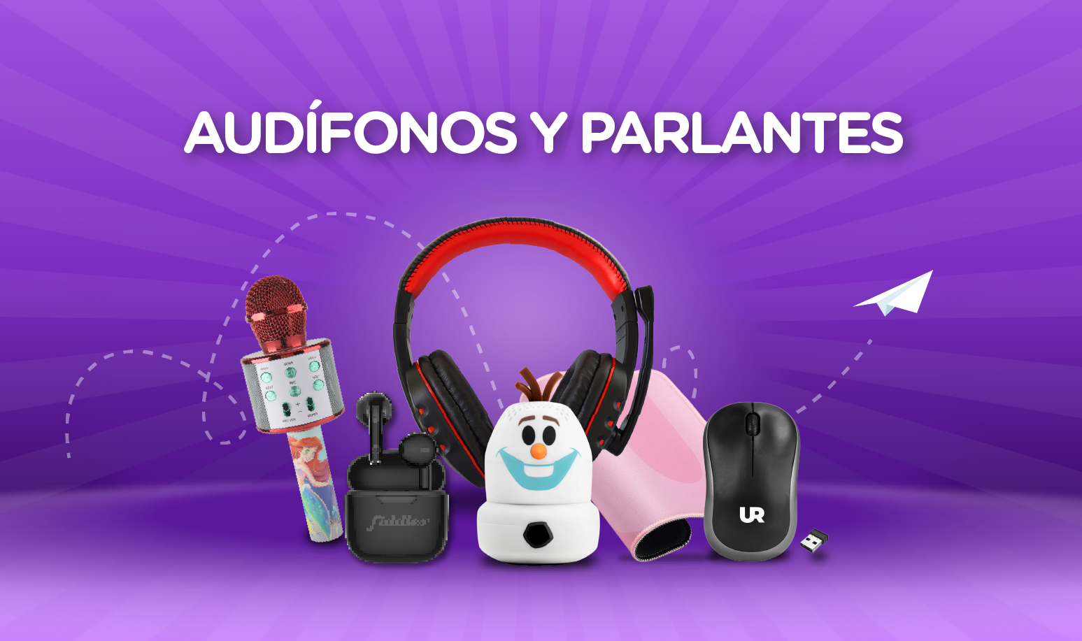 Audífonos y Parlantes