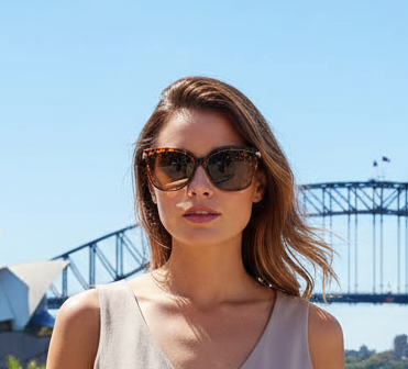Lentes de sol Bamberg color café