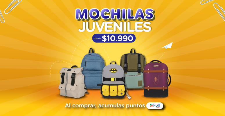 Mochilas juveniles