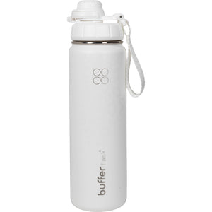 Botella Agua Térmica Buffer Morea 700ml +4 Tapas Ice Leopardo