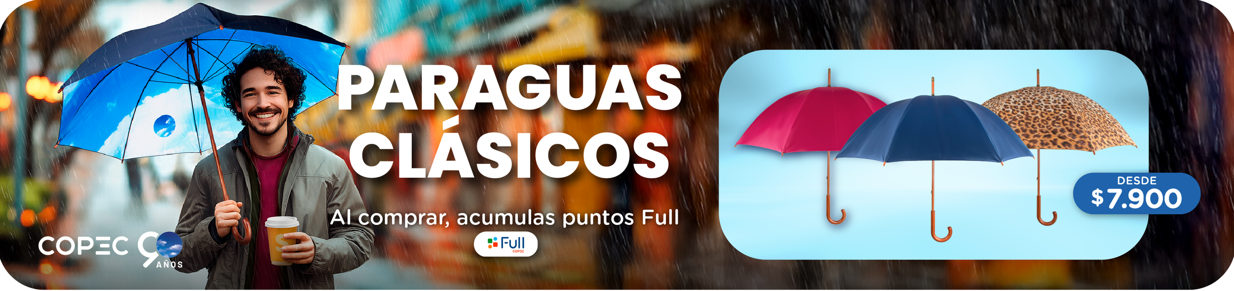 Paraguas Clásicos