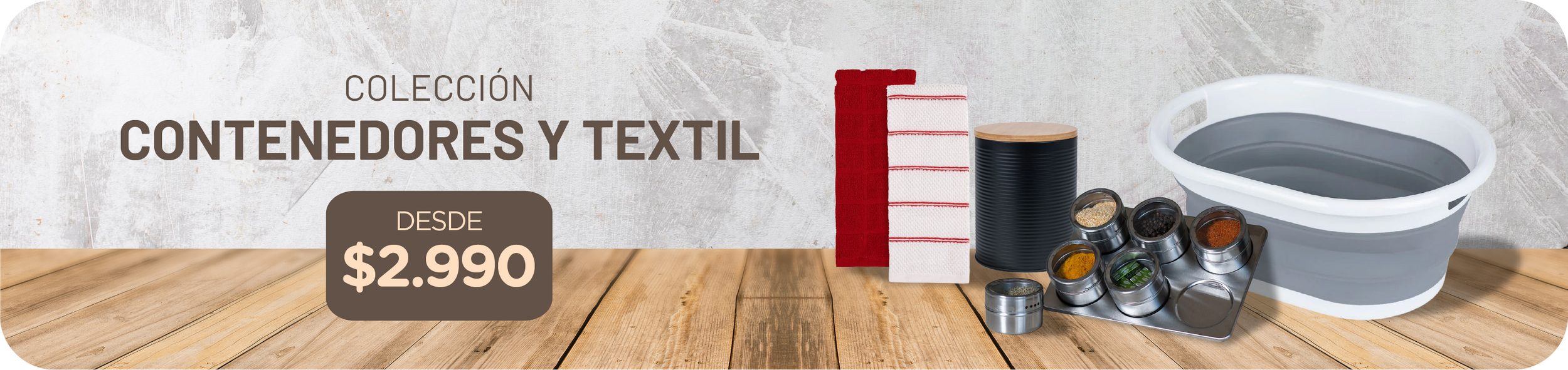 Contenedores y Textiles