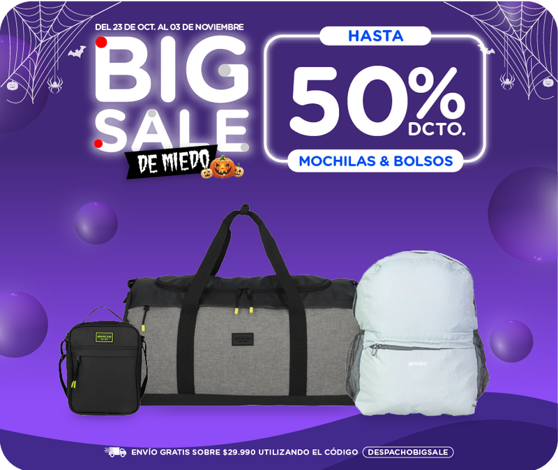 Mochilas y Bolsos Tienda Copec