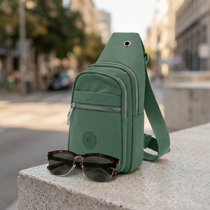 Combo Lentes de Sol Menorca + Bandolera Cruzada Navigator XB 5 L Verde