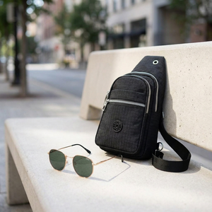 Combo Lentes de Sol Cala + Bandolera Cruzada Navigator XB 5 L Negra