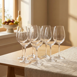 Combo 8 Copas de Vino 585 ml Hausmann (2 Sets de 4)