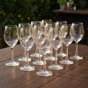 Combo 2 Set de 6 Copas de Vino Le Glass 330 ml (12 copas)