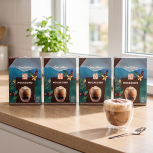 Combo 24 Sobres Mocaccino Instantáneo Juan Valdez (4 Displays x6)