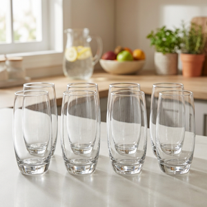 Combo 8 Vasos Altos 520 ml Maison Verre (2 Sets de 4)