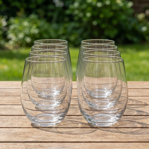Combo 8 Copas sin Tallo 550 ml Maison Verre (2 Sets de 4)