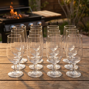 Combo 12 Copas de Cerveza de Cristal 400 ml Maison Verre (3 Sets de 4)