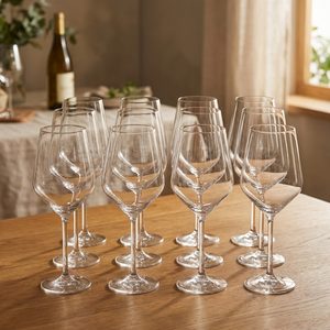 Combo 12 Copas de Vino de Cristal 450 ml Maison Verre (3 Sets de 4)