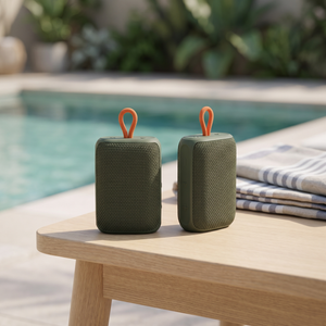 Combo 2 Parlantes Bluetooth 10W Portátiles Bsound Verde