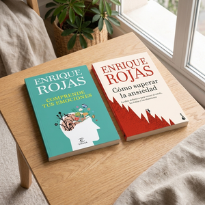 Combo 2 Libros Enrique Rojas: Comprende tus Emociones y Cómo Superar la Ansiedad