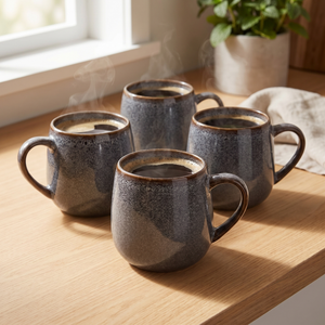 Combo 4 Mug de Cerámica Colmar 320 ml Decoexpress