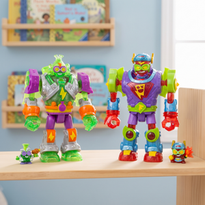 Combo 2 Robots SuperThings: Superbot Mega-K + Superbot Fury