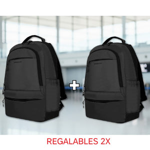 Combo 2 Mochilas Saxoline Cardiff 30L Black