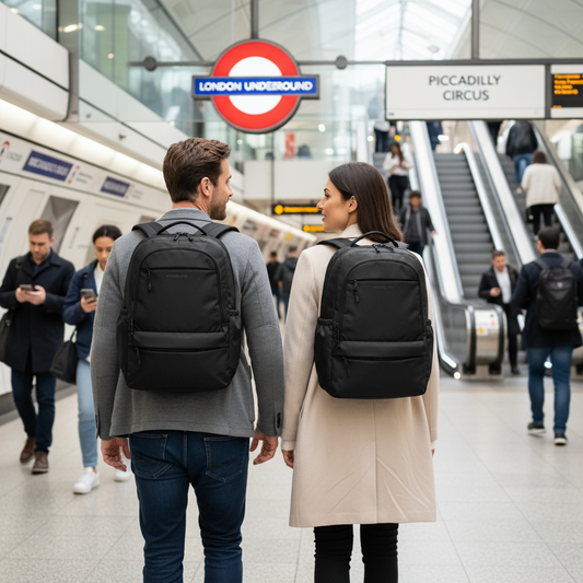 Combo 2 Mochilas Saxoline Cardiff 30L Black