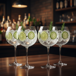 Combo 8 Copas Cóctel de Cristal 800 ml Maison Verre (2 Sets de 4)