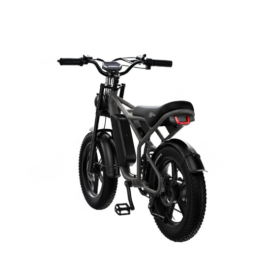 Ebike 20x4 Dual Motor 3000W 25Ah Black Phantom