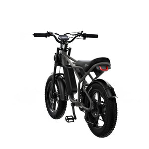 Combo Ebike 20x4 Dual Motor 3000W Phantom + Casco Pro Black