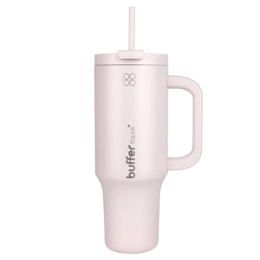 Botella Termica Mug Buffer Bora Bora 1,2Lt Frio y Calor Pinky 3 tapas