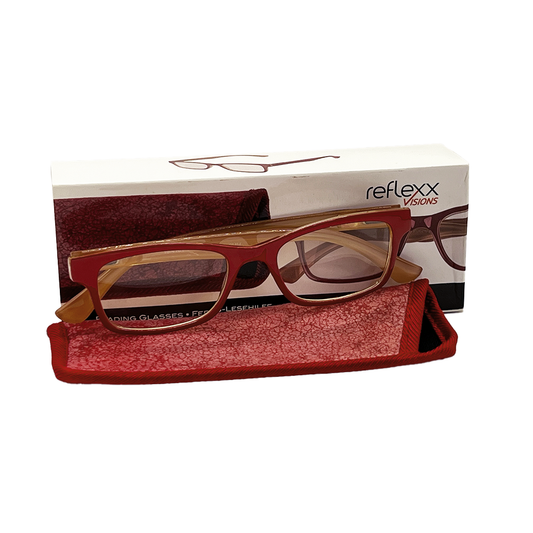 Anteojos De Lectura (dioptría 1.5X ; 2.0X ó 2.5X) Rojo