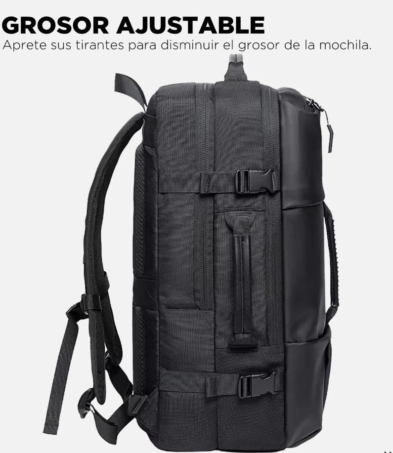 Mochila Notebook Hardley Impermeable Antirrobo Hombre Mujer