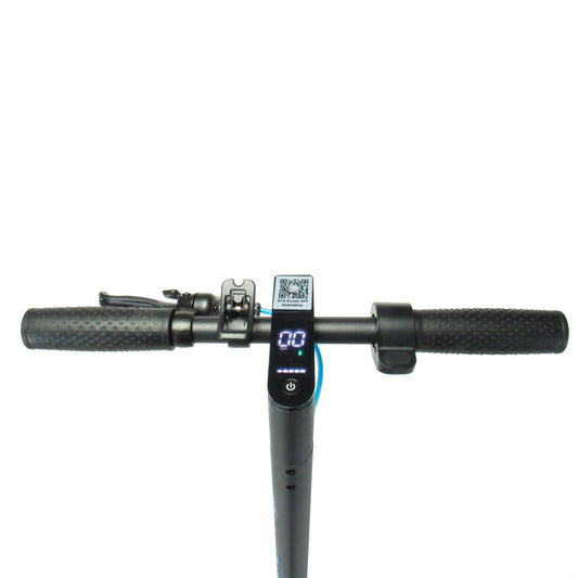 Scooter Eléctrico Azul 8.5". (Rueda Anti Pinchazos) 300W / 10A. Plegable + Suspensión