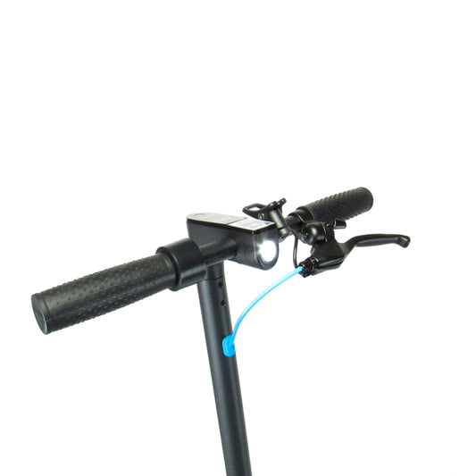 Scooter Eléctrico Azul 8.5". (Rueda Anti Pinchazos) 300W / 10A. Plegable + Suspensión