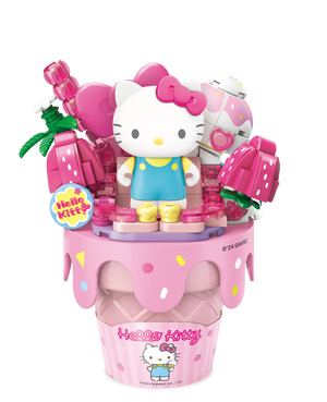 Hello Kitty Strawberry Bloques Armables 132 Piezas