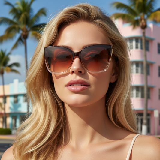 Lentes de sol Lubeck color café