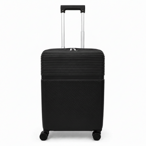 Combo Maleta Cabina S 20" Negra Marksman Ultra Resistente + Travel Bag Gout Coral