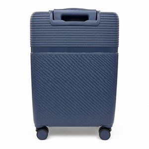 Combo 2 Maletas Carry On Cabina Ultra Resistente Premium S 20 Pulgadas Marksman Gris Grafito + Azul Royal