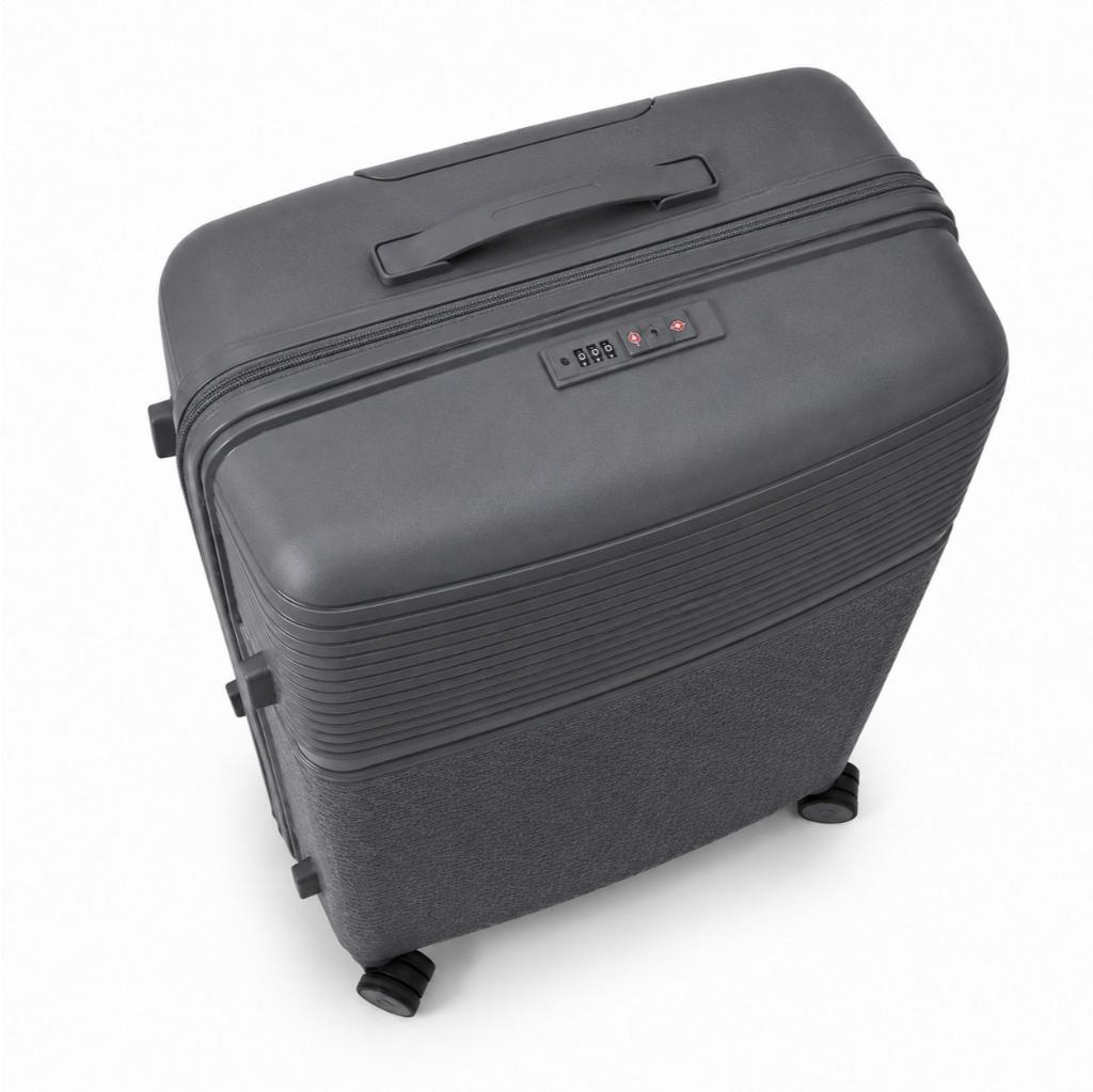 Combo Maleta Grande Marksman L 28" Gris Grafito + Maleta Kids León
