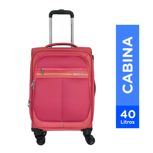 Maleta American Tourister Skyland Cabina (S) Rosado