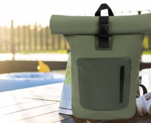 Mochila Cooler Impermeable 15Lt Verde Musgo