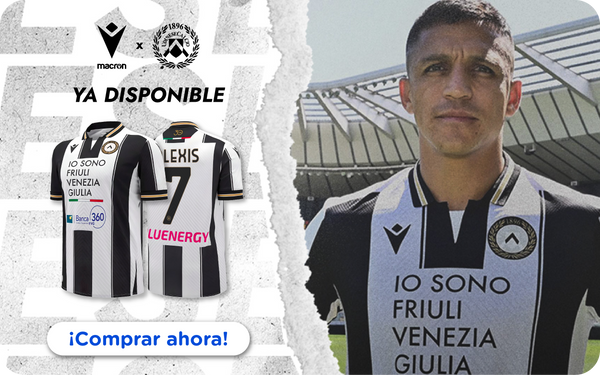 polera deporte alexis udinese