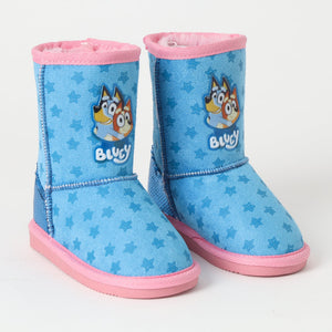 Pantufla Chiporro Niña Bluey Celeste