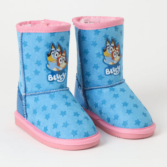 Pantufla Chiporro Niña Bluey Celeste
