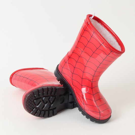 Bota De Agua con Luces y Chiporro Niño Spider-Man Rojo