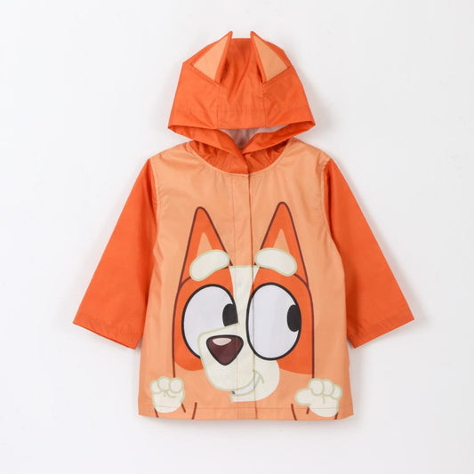 Impermeable Infantil Naranjo Claro Bingo Bluey