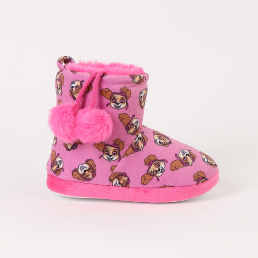 Pantufla Chiporro Niña Paw Patrol Rosado